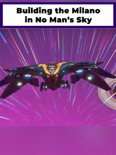 This No Man's Sky player recreated the Milano from Guardians Of The Galaxy and it looks incredible 👏 The Milano is the iconic blue-and-orange spaceship owned by Peter Quill (Star-Lord) that serves as the primary home and transport for the Guardians of the Galaxy. #gaming #NMS #NoMansSky