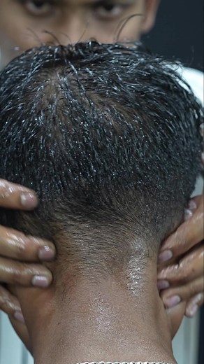 An Amazing Head Massage By Barber To Barber | Home ASMR clinic