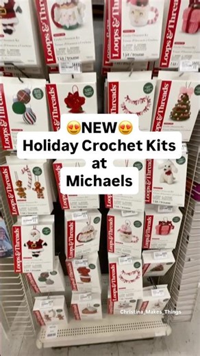 Crochet Ornament Kits #craftyliving #crochetfinds #diy