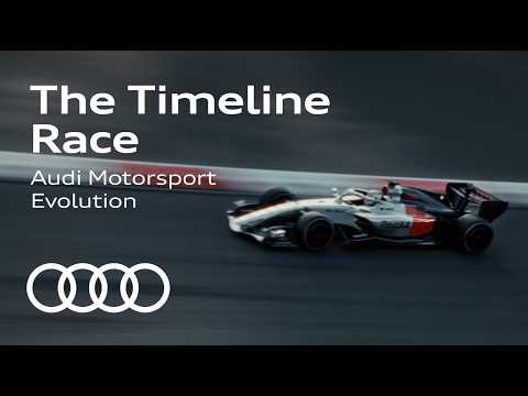 Audi Motorsport Evolution: The Timeline Race