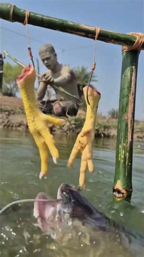 Many Chicken Leg Used For Hunting Big Fish