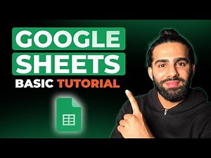 Google Sheets Tutorial for Beginners (2025)