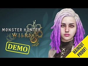 MONSTER HUNTER WILDS FEMALE CHARACTER CREATION