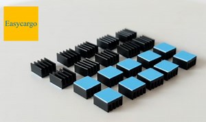 Watch VRM Heatsink 9mm with Pre-Applied Thermal Tape 9x9x5mm on Amazon Live