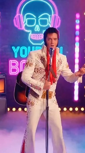 Elvis came back from 1972 just to tell you to watch me play NCAA...