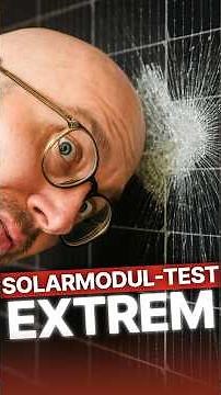 PV vs. Hail - EXTREME TEST at Solarwatt