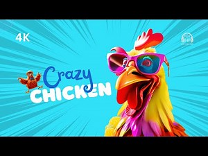 🎉🐔Crazy Chicken Song for Kids | Fun Nursery Rhyme with Dance and Laughs! 🐔🎵 | Music Songs Series