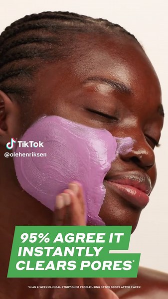 Detox pores without drying! Meet Violet Ice Cold Plunge Pore Mask—a sensorial, marbled clay mask clinically crafted to clear dirt, oil and impurities while it cools and refreshes skin. ✨ Powered by kaolin and purple clay to clear dirt, oil and impurities plus salicylic acid to clear blemishes and refine pores* ✨ Balanced with Danish purple willow ferment, juniper berry and cucumber extract 💜 Available now: USA exclsuively @ultabeauty olehenriksen.com Europe (@sephora) Denmark, Norway, Finland, 