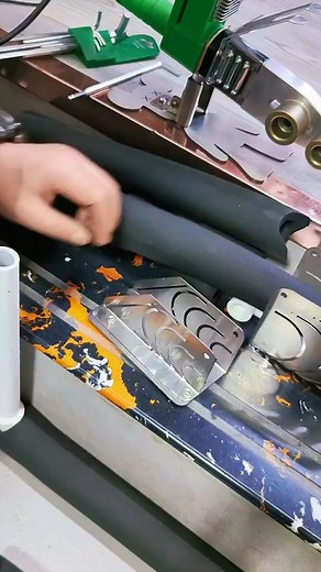 This tool can help you cut soundproofing pipes for water lines easily and more neatly. | The Simple DIY