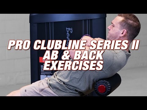 Ab Crunches & Back Extensions on the Body-Solid Pro Clubline Series II S2ABBX Ab & Back Machine!