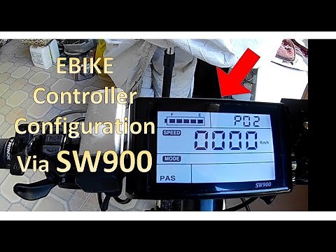 DIY Ebike Conversion, Controller Configuration with SW900 LCD Display | DIY Petz