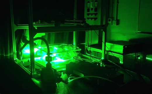 PIV系统展示与湍流流场测量