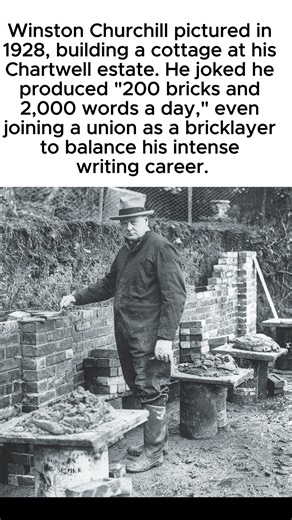 Bricklayer Churchill: The Statesman's Hidden Hobby (1928)