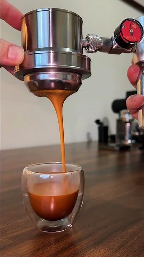 Pneumatic Espresso Extraction｜Pure Pressure, No Electricity