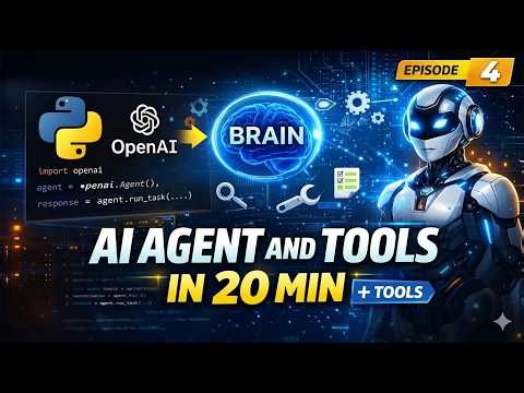 AI & LLM EP 4 - AI Agent and Tools in 20