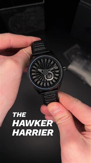 16K views | Get ready to take off with a timepiece that captures the daring spirit of the Rolls-Royce Pegasus engine. With turbine-inspired details and all-black styling, the Pegasus Automatic is a limited-edition design crafted for the bold. | AVI-8 | Facebook