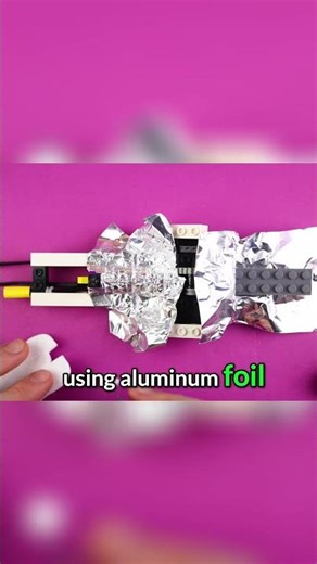 Don't Let Clay DESTROY Your Lego! Aluminum Foil Hack #shorts
