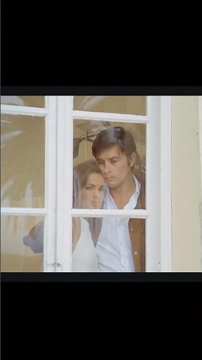 Alain Delon and Romy Schneider - Fairytale love #shorts