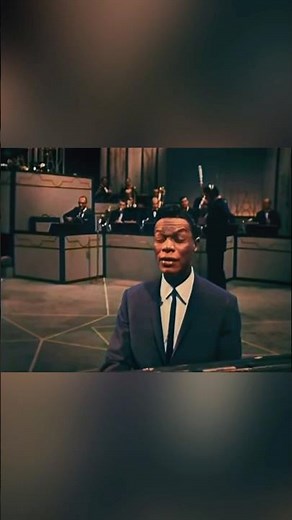 Nat King Cole performing “Dear Lonely Hearts” on The Mobil Limb Show in 1963.