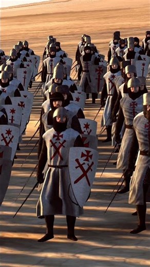 Medieval Kingdom 1212AD | 3,200 Murabitum Vs 2,800 Cruzade Heavy Swordsman | Attila