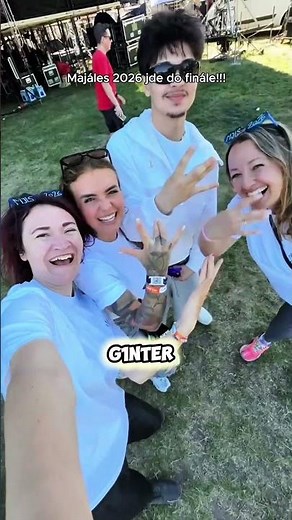 Majáles 2026 jde do Finále! Hudba nás spojuje! 🎵🖤🎵 #majales #sararikas #anetx#buka#g1nter #kojo