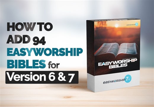 Easyworship 94 Bibles For Easyworship Version 6 And 7 - Computers - Nairaland