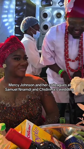 Mercy Johnson Shines at Samuel Nnamdi's Wedding Celebration
