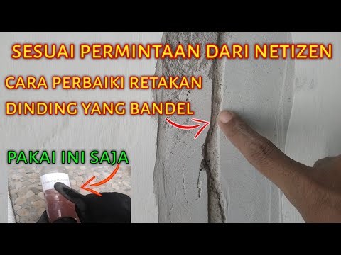 HOW TO REPAIR STUBBORN WALL CRACKS