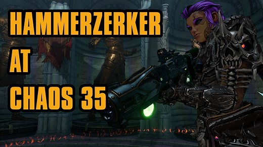 HammerZerker Build (Chaos 50/75  Update) - Tiny Tina's Wonderlands