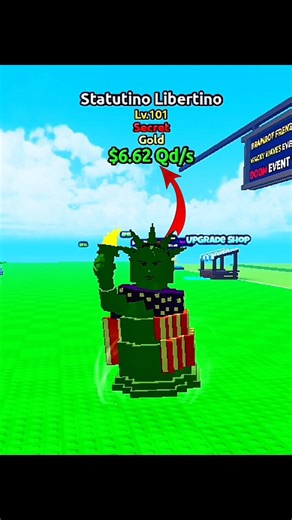 Statutino Libertino 🤯 #roblox #escapetsunamiforbrainrots #brainrot #sound