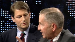 Watch Ross Perot and Al Gore spar over NAFTA in 1993