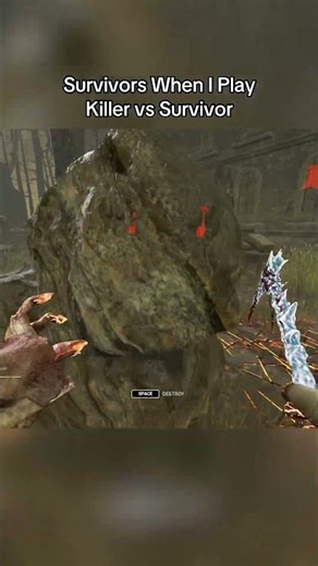 survivor sided #dbd #deadbydaylight #dbdclips #dbdmemes #dbdshorts