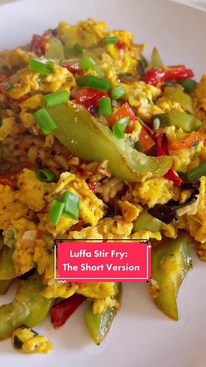 Luffa Stir Fry Recipe from Garden to Table