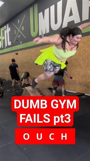 DUMB GYM FAILS COMPILATION - Part 3 #shorts #gymfails