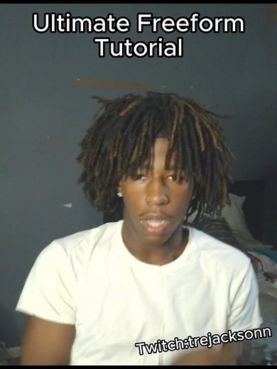 the best freeform tutorial 😂 #freeformdreads #freeforms #makemefamous | rag method freeforms
