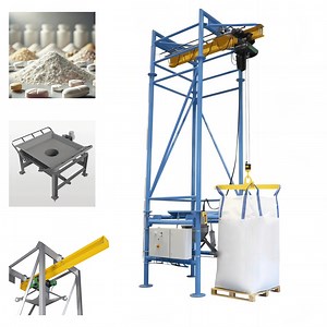 [Hot Item] Heavy-Duty Super Sack Unloading System for Clean and Efficient Bulk Material Discharging Operations