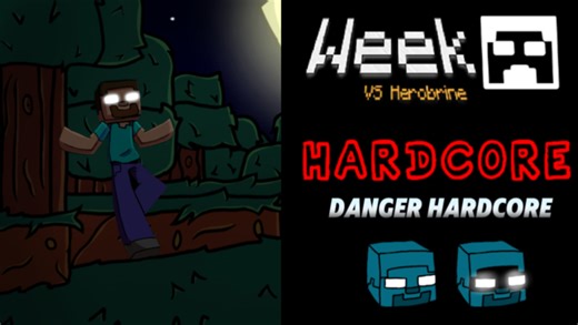 【FNF】真正的全站第三！him高难度模组Danger Hardcore难度4miss99.21%高准度 老登 一只鲨鱼都把你吊打了 小鲨beep