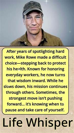 After a Lifetime of Hard Work—He Finally Chose Himself. 💪🔥