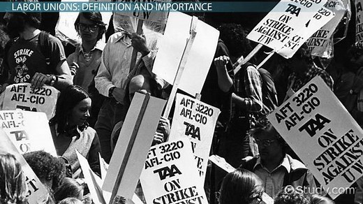 Labor Union | Definition, History & Function