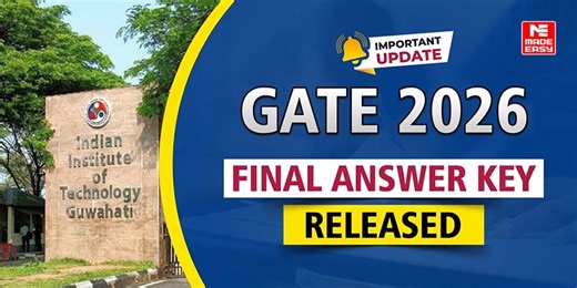 GATE 2026 Final Answer Key Out by IIT Guwahati | How to Check?
