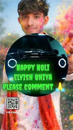 vn scan code Free editing || #shorts #happyholi #holi #holiday #trending #youtubeshorts #shortsfeed