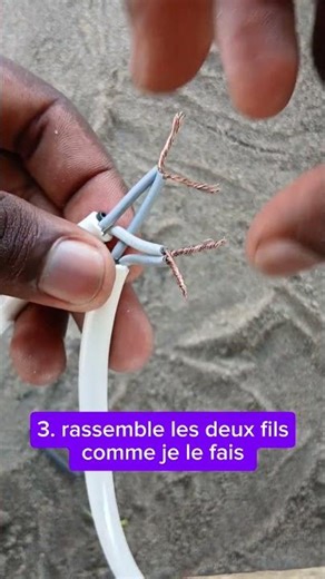 comment faire un câblage simple #short #astuce #bricolage #technique #tech