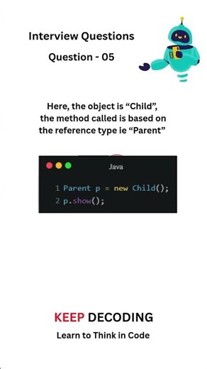 Can Static Methods be Overridden in Java? #StaticMethods #coding #shorts #java #interviewquestions