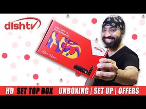 DishTV HD Set top Box for just Rs 869⚡️- Unboxing, Setup and Offers 🔥