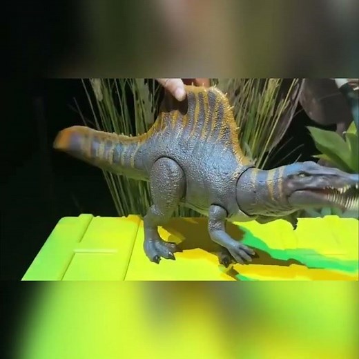 Jurassic world rebirth spinosaurus toy action feature #jurassicworldrebirth #spinosaurs #dinosaur