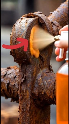 Definition of iron rust metal cleaning