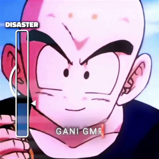 Cooked Krillin ☠️ #viral #dragonball #cooked #goku #krillin #trending