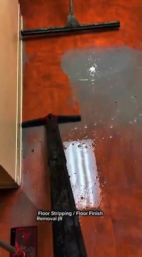 Professional Floor Stripping and Wet Vacuum Recovery Process Commercial Floor Cleaning Techniques