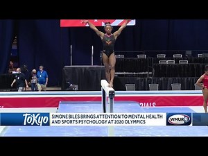 Simone Biles brings attention to mental health, sports psychology