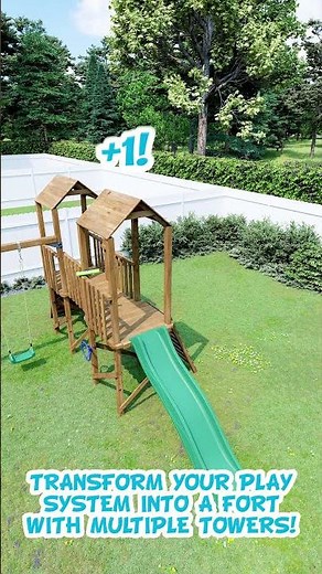 Dunster House® Wooden Climbing Frames #outdoorplay